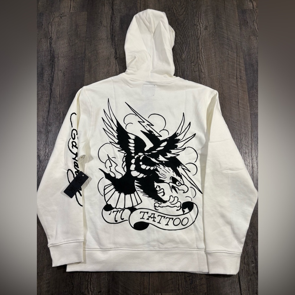 NEW | ED HARDY Mens Full Zip Sweatshirt - Picture 3 of 7